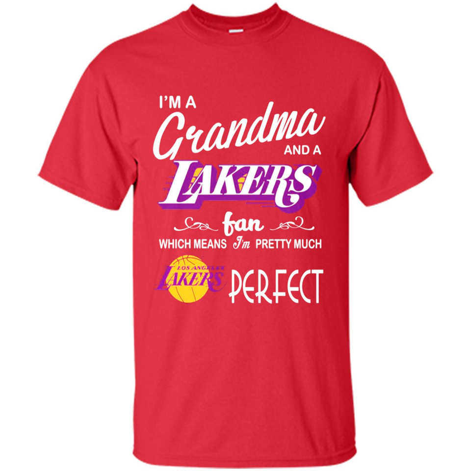 I'M A Grandma And A Los Angeles Lakers Fans