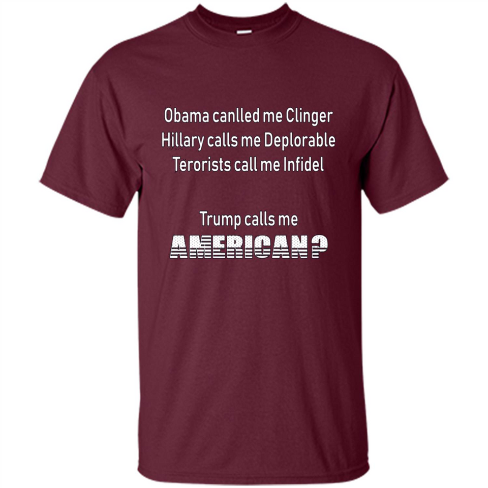 Obama Called Me Clinger Trump Calls Me American