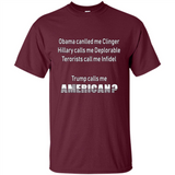Obama Called Me Clinger Trump Calls Me American