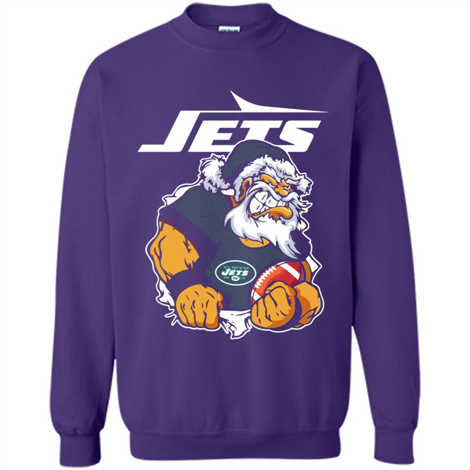 Grumpy Santa Claus Jets Football Team PINGPONG