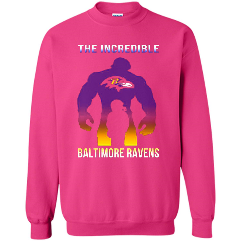 The Incredible Baltimore Ravens Hulk NFL Football