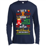 Let's Bake Stuff Drink Hot Cocoa Hallmark-Christmas Movies Sweatshirt PINGPONG