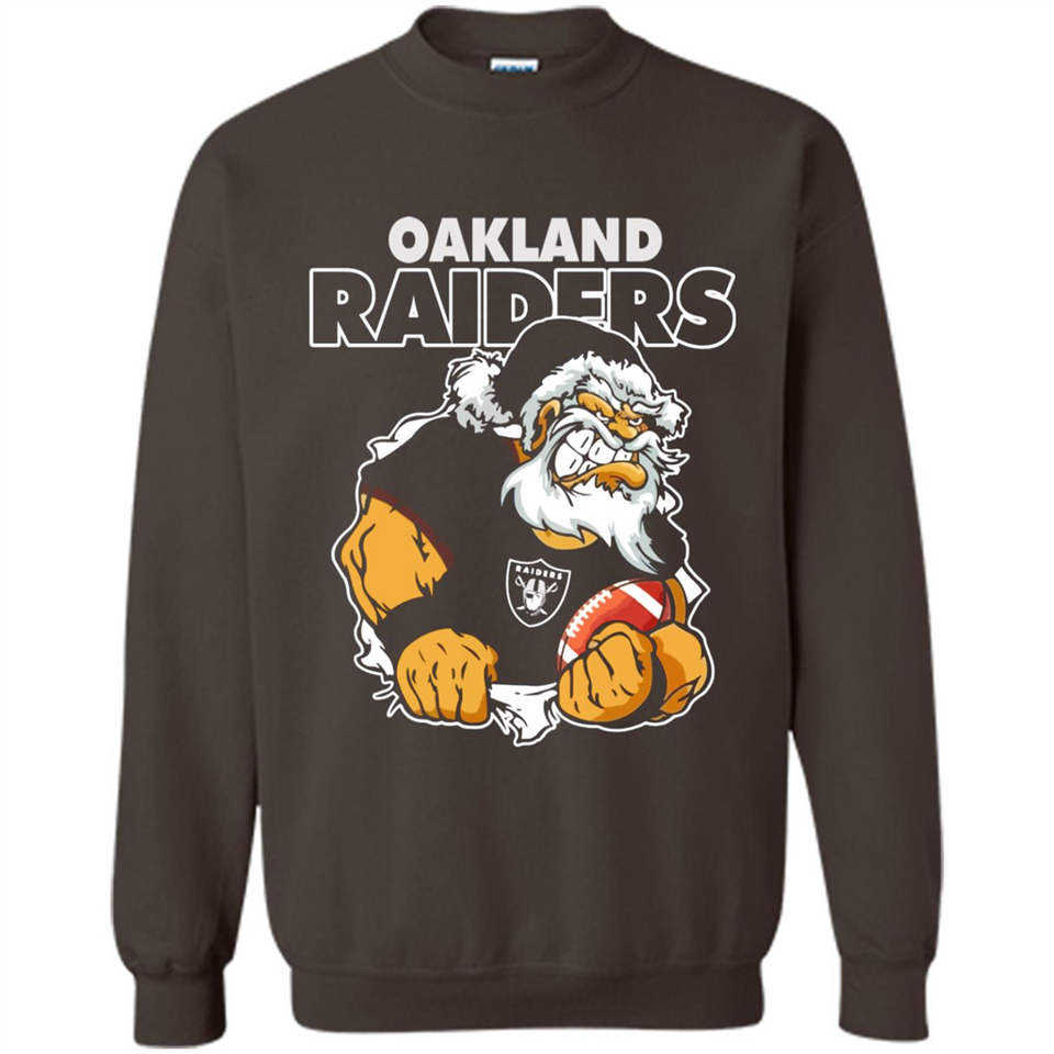 Grumpy Santa Claus Oakland Raiders Football Team PINGPONG