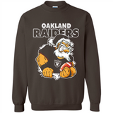 Grumpy Santa Claus Oakland Raiders Football Team PINGPONG