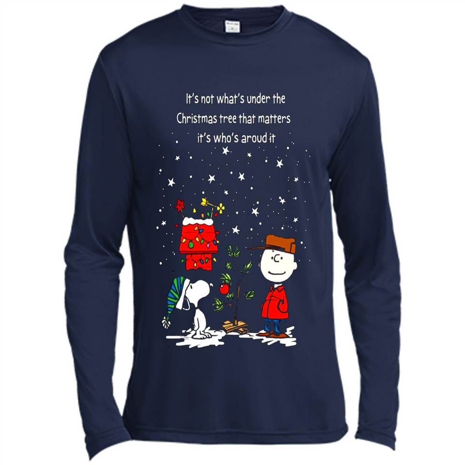 It’s Not What’s Under The Christmas Tree Snoopy Charlie Brown PING PONG