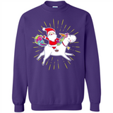 Unicorn And Santa Christmas - Sweatshirt