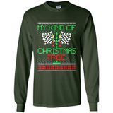 Funny Drag Racing Ugly Christmas Holiday Tree PING PONG