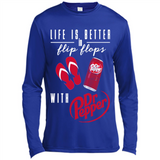 LIFE IS BETTER IN FLIP FLOPS WITH DR PEPPER