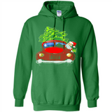 Vintage Santa red Truck Christmas Tree PINGPONG