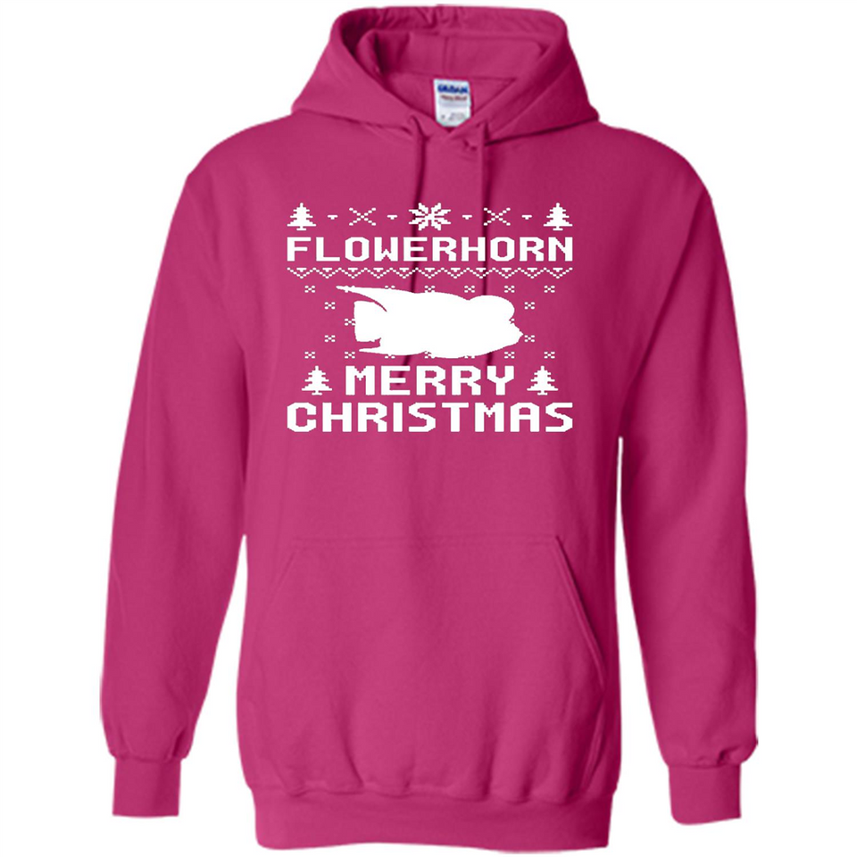 Flowerhorn Christmas T-shirt, Ugly Christmas Sweater - Hoodie