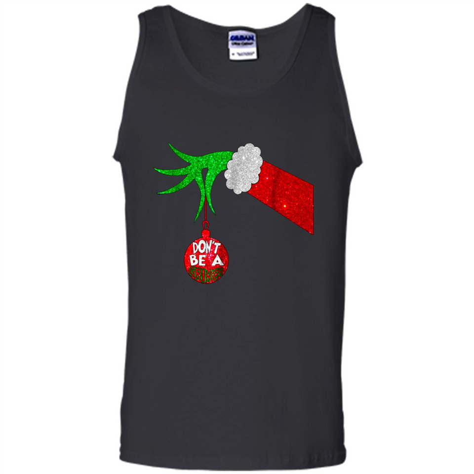 GRINCH HAND HOLDING CHRISTMAS ORNAMENT - DON'T BE A GRINCH PINGPONG