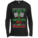 Funny Drag Racing Ugly Christmas Holiday Tree PING PONG