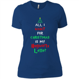 All I want for Christmas is my letter sweater PINGPONG