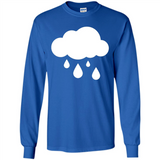 Rain Graphic Funny Black mugs PINGPONG - Long Sleeve T-Shirt