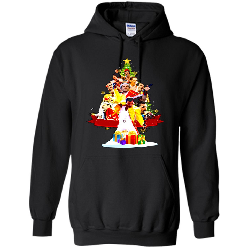 Freddie Mercury Christmas Tree Sweatshirt PING PONG