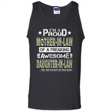 I'm A Proud Mother In Law Of A Freaking Awesome Daughter - Tank Top