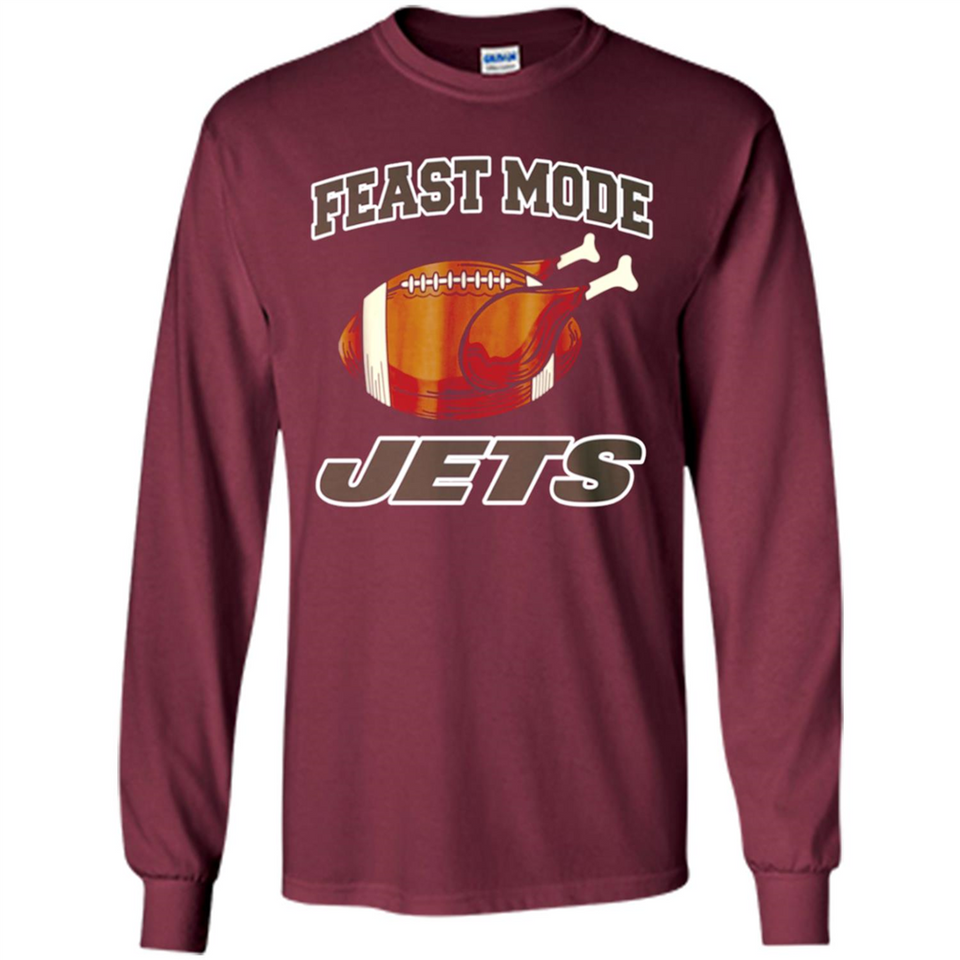 Feast Mode Jets Shirt - New York Turkey Thanksgiving