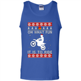 Motocross oh what fun it is to ride Christmas sweater PINGPONG