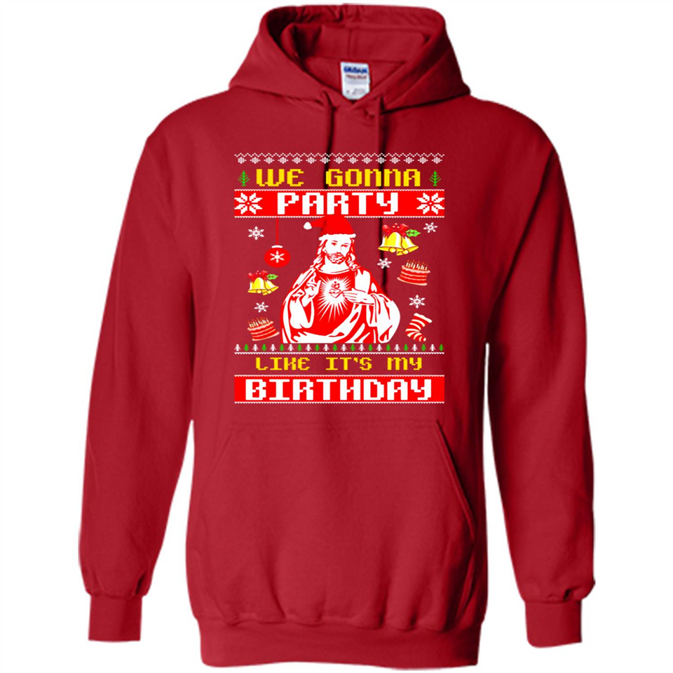 We Gonna Party Like It's My Birthday Jesus Christmas PINGPONG