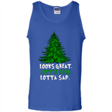 Looks Great Little Full Lotta Sap Funny Christmas PINGPONG
