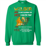 Know I'm on fire let me finish this weld shirt Sweatshirt - Sweatshirt