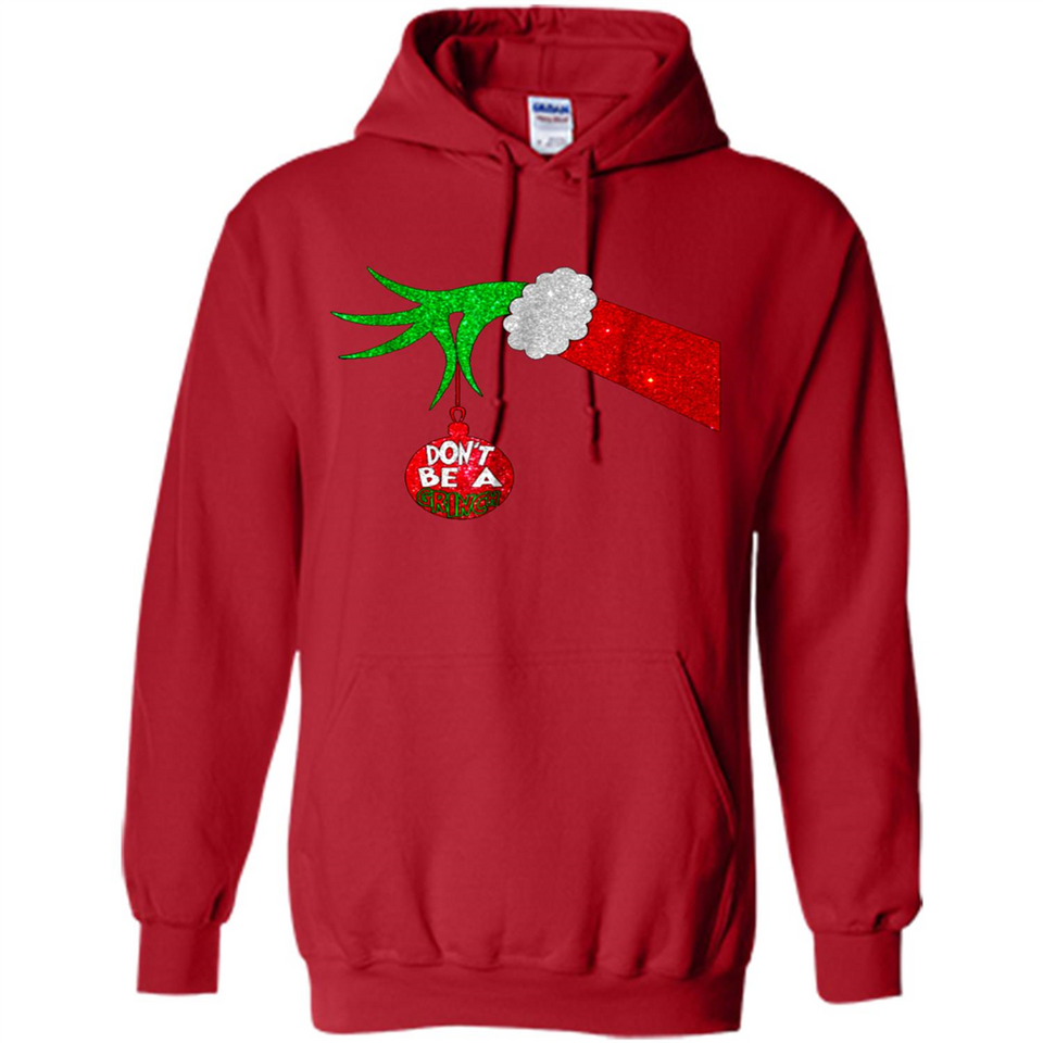 GRINCH HAND HOLDING CHRISTMAS ORNAMENT - DON'T BE A GRINCH PINGPONG