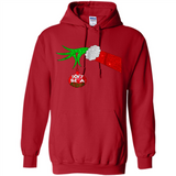 GRINCH HAND HOLDING CHRISTMAS ORNAMENT - DON'T BE A GRINCH PINGPONG