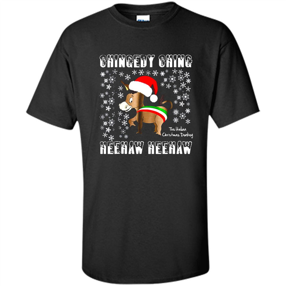 Amazing Dominick The Christmas Donkey-Italian Christmas Donkey - Shirt