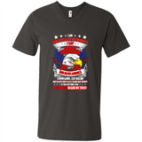 I Am Politically Incorrect I Say Merry Christmas America - Men's V-Neck