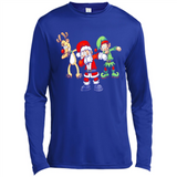 Dabbing Santa - Canvas Long Sleeve T-Shirt