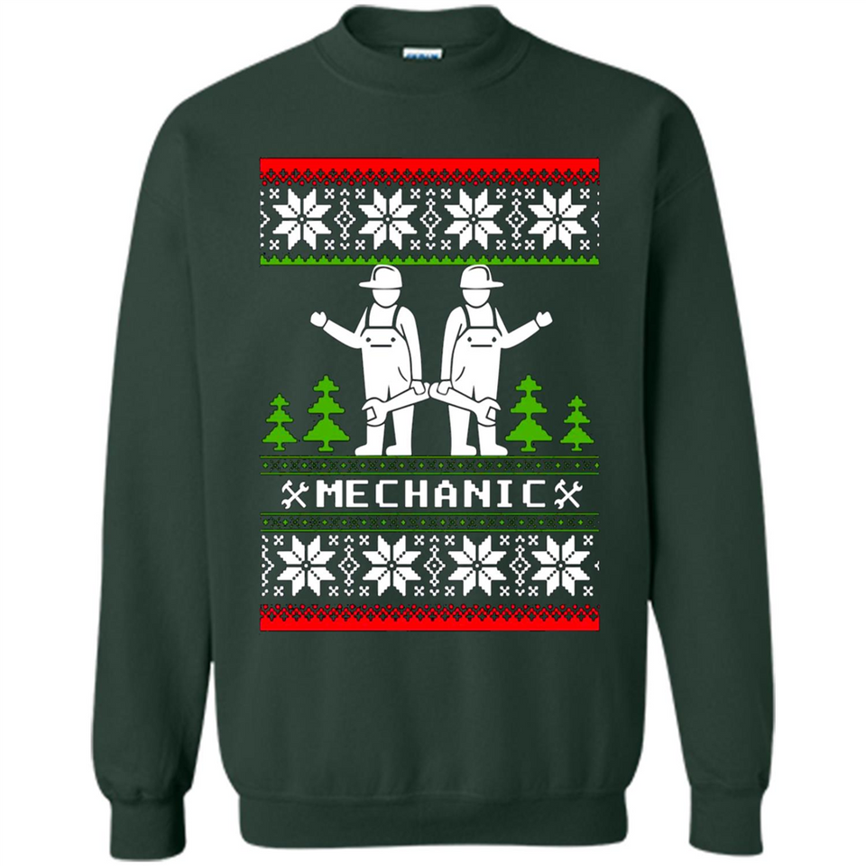 Mechanic Christmas sweater PINGPONG