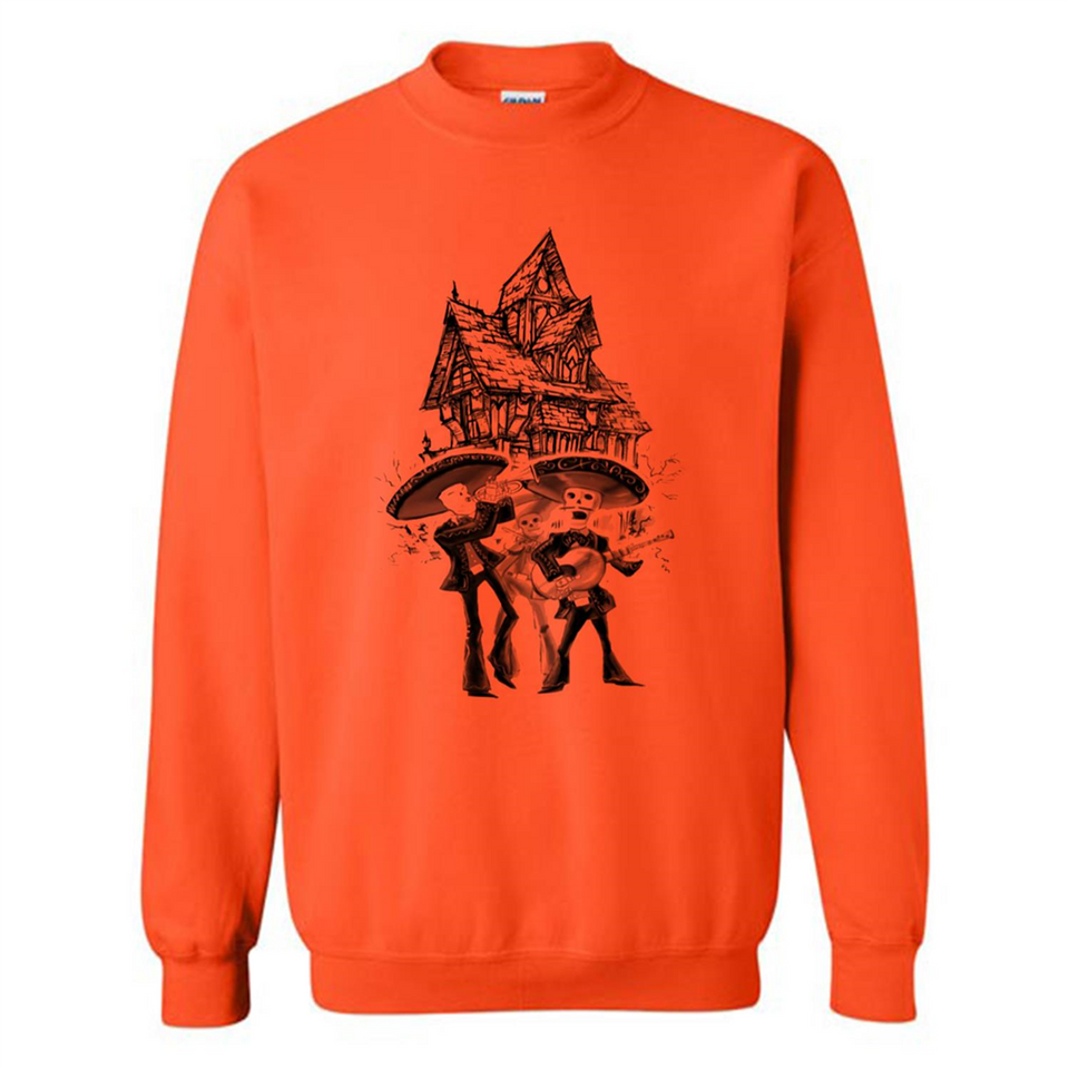 Mariachi Skeleton Shirt Dia De Los Muertos Tequila - Sweatshirt