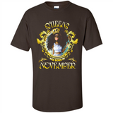 Queens Are Born In November Gold Girl