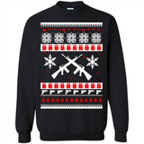 Rifle I Want Rifle Guns For Christmas ugly - Sweatshirt