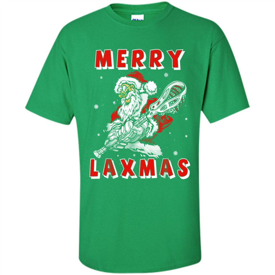 Lacrosse Merry Laxmas Santa - Shirt