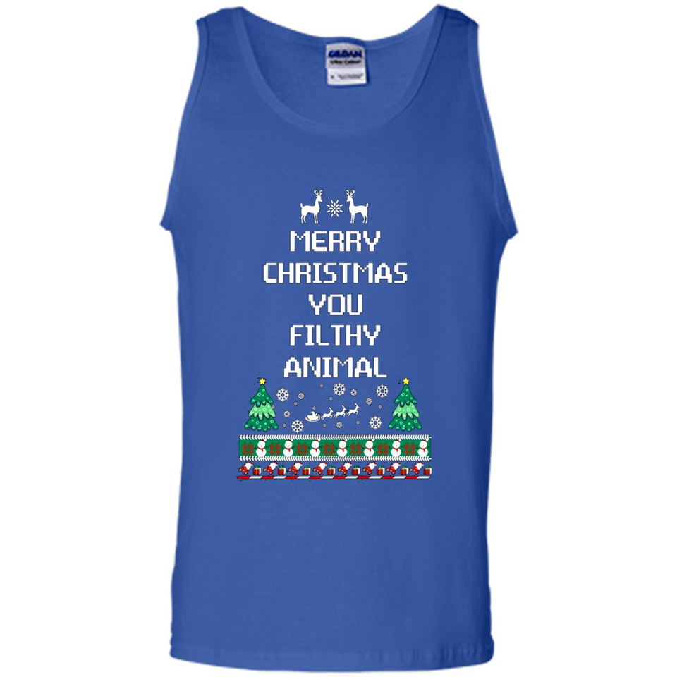 Merry Christmas You Filthy Animal Sweatshirt PINGPONG