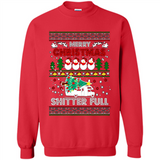 Merry Christmas Shitter Full Christmas Tree Snowman PING PONG