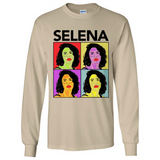 Selena Quintanilla Pop Art - Long Sleeve T-Shirt