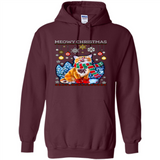 Meowy Christmas Ugly Funny Cats Lover PINGPONG