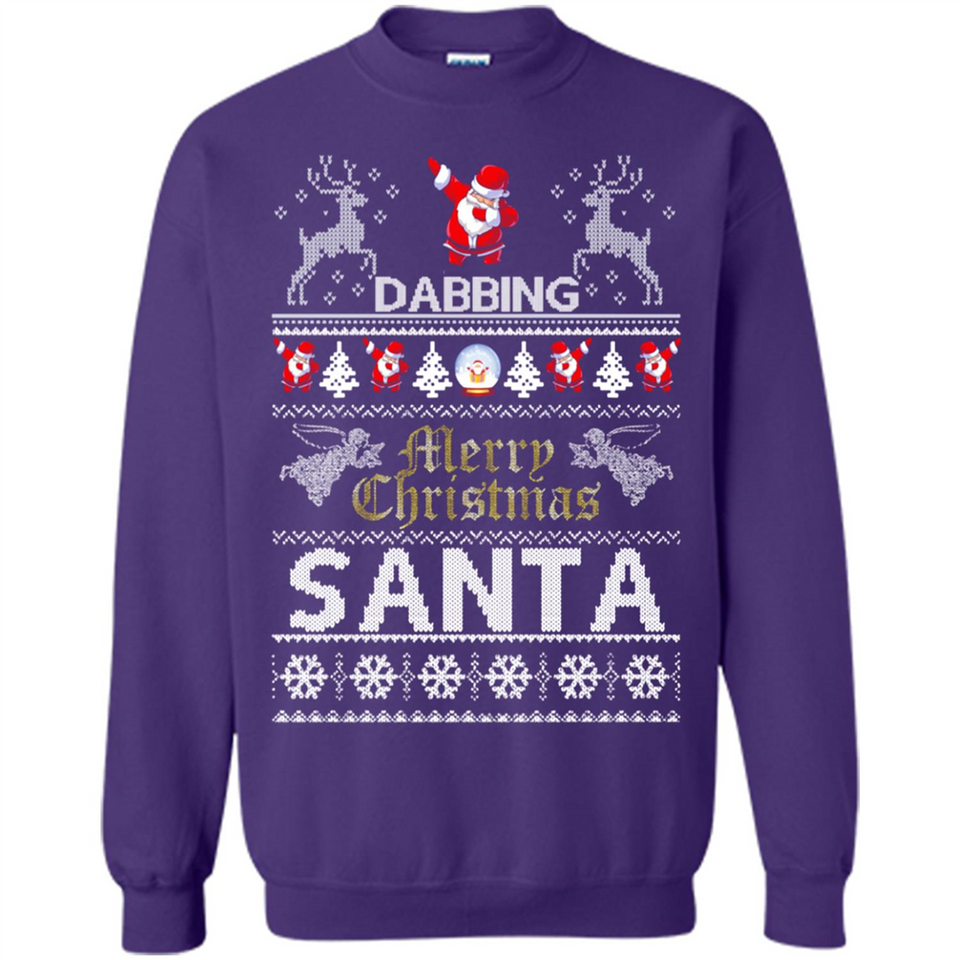Dabbing Santa Ugly Christmas - Sweatshirt