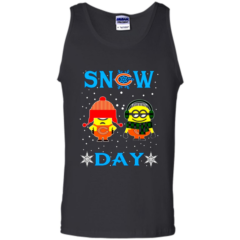 Snow Day Shirt For Chicago Bears Vs Minion Fans pingpong