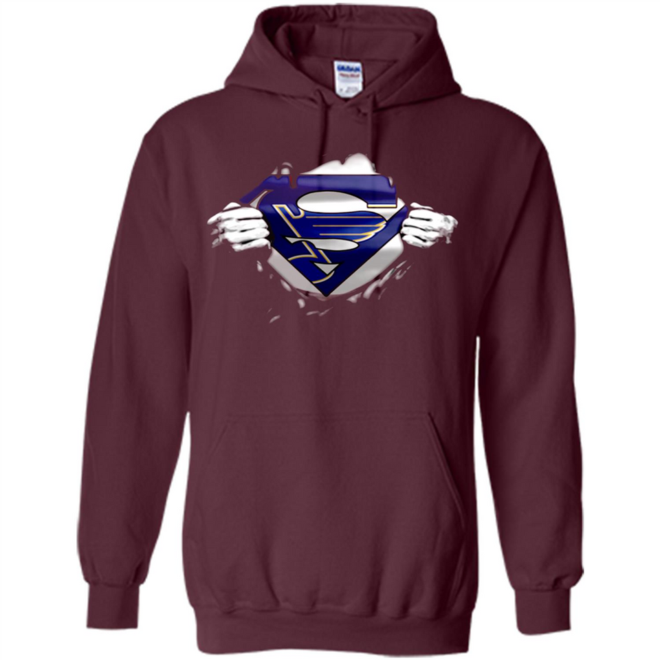St. Louis Blues And Superman Fans