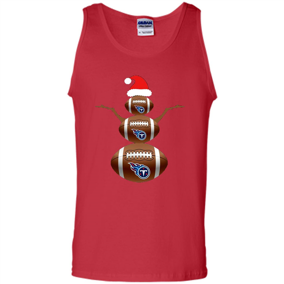 Tennessee Titans NFL Dabbing Snowman Xmas