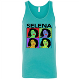 Selena Quintanilla Pop Art - Canvas Unisex Tank