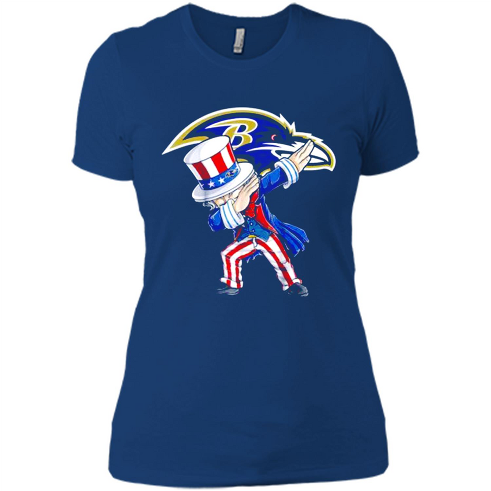 NFL BALTIMORE RAVENS UNCLE SAM DABBING INDEPENDENCE DAY