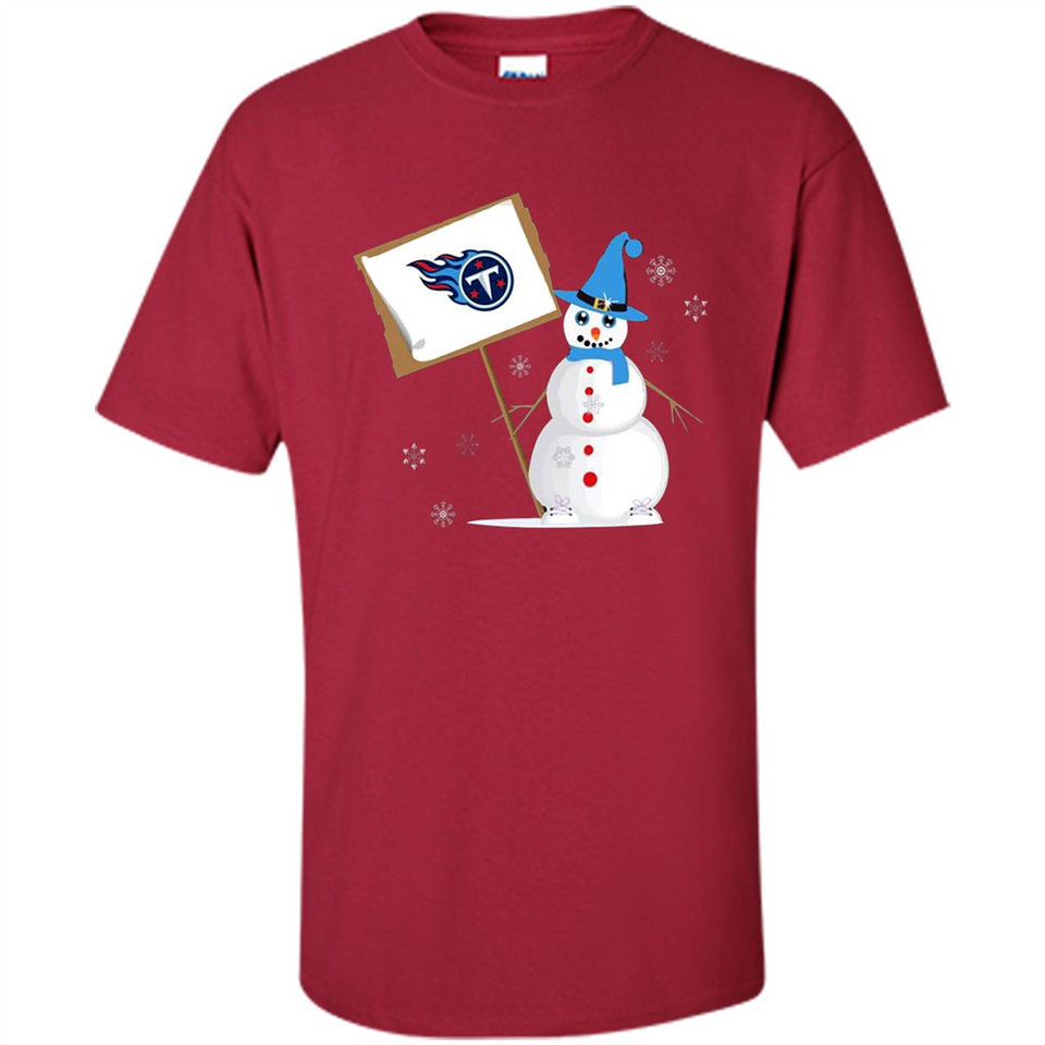 Tennessee Titans Snowman Funny