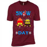 Snow Day Shirt For Cleveland Indians Vs Minion Fans pingpong