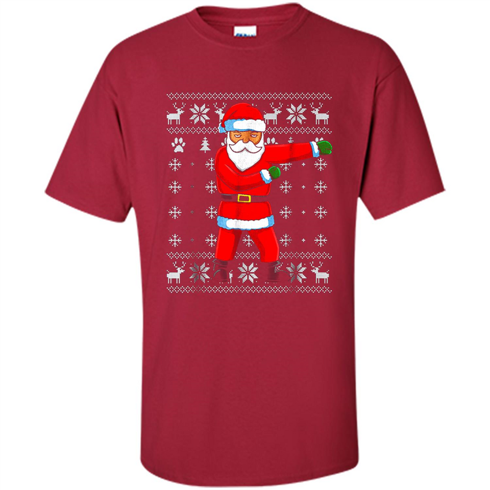 Flossing Santa Christmas Ugly Sweater Style Pajama Xmas Gift - Shirt