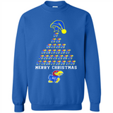 Perfect Kansas Jayhawks Christmas Tree PINGPONG