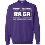 Prevent Forest Fires Rake America Great Again Shirt PINGPONG - Sweatshirt